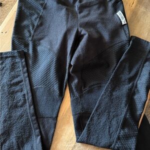 Gymshark Black Textured Leggings